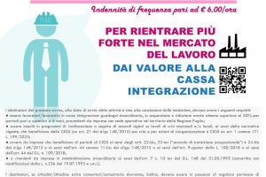 FORMAZIONE A SOSTEGNO DEI LAVORATORI IN CASSA INTEGRAZIONE