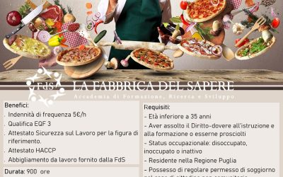 LOCANDINA PIZZAIOLO Corso di Pizzaiolo