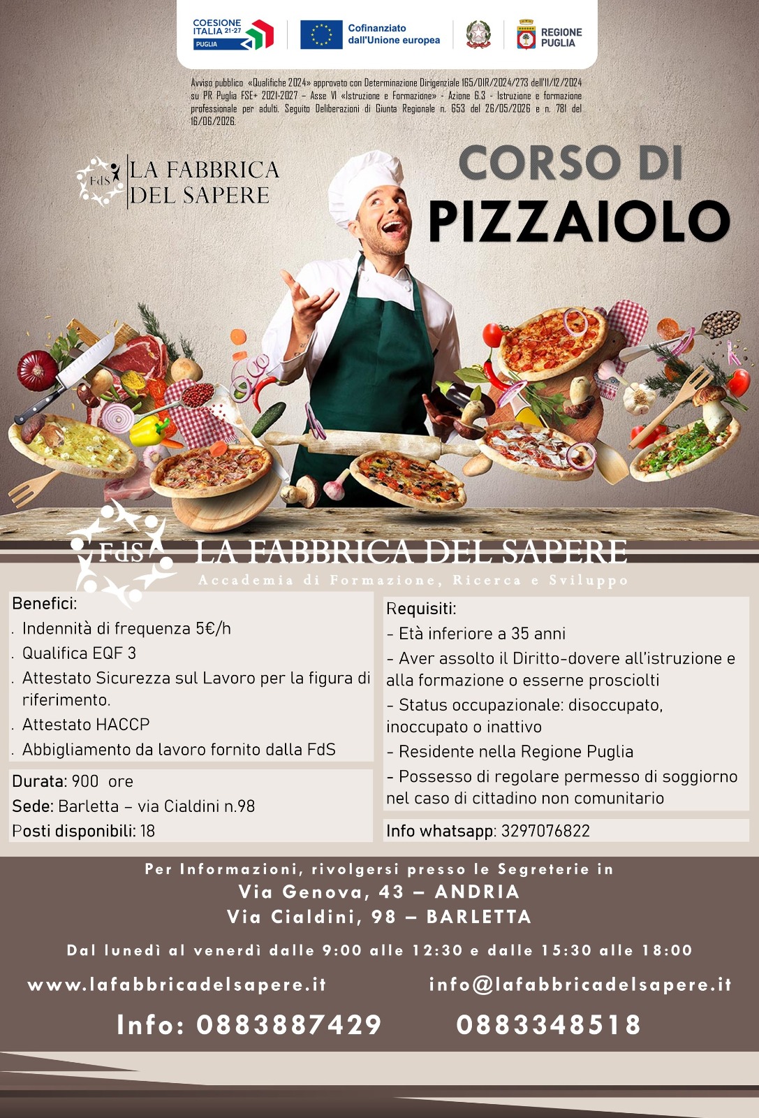 LOCANDINA PIZZAIOLO
